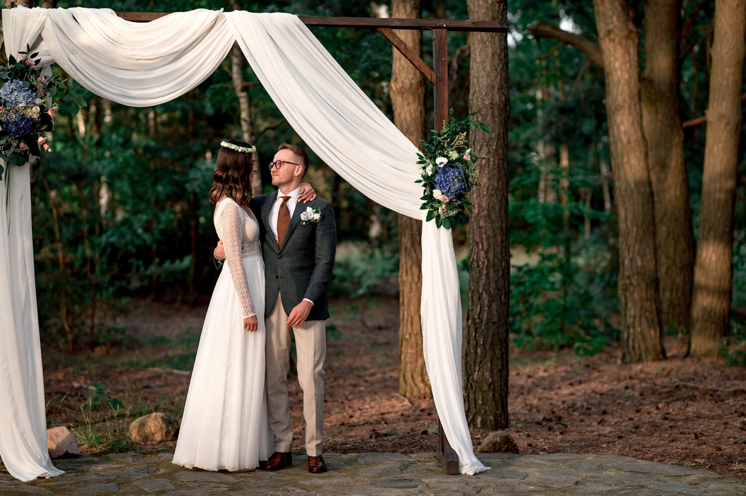 Fotograf ślubny Łuków reportaż plenerowy