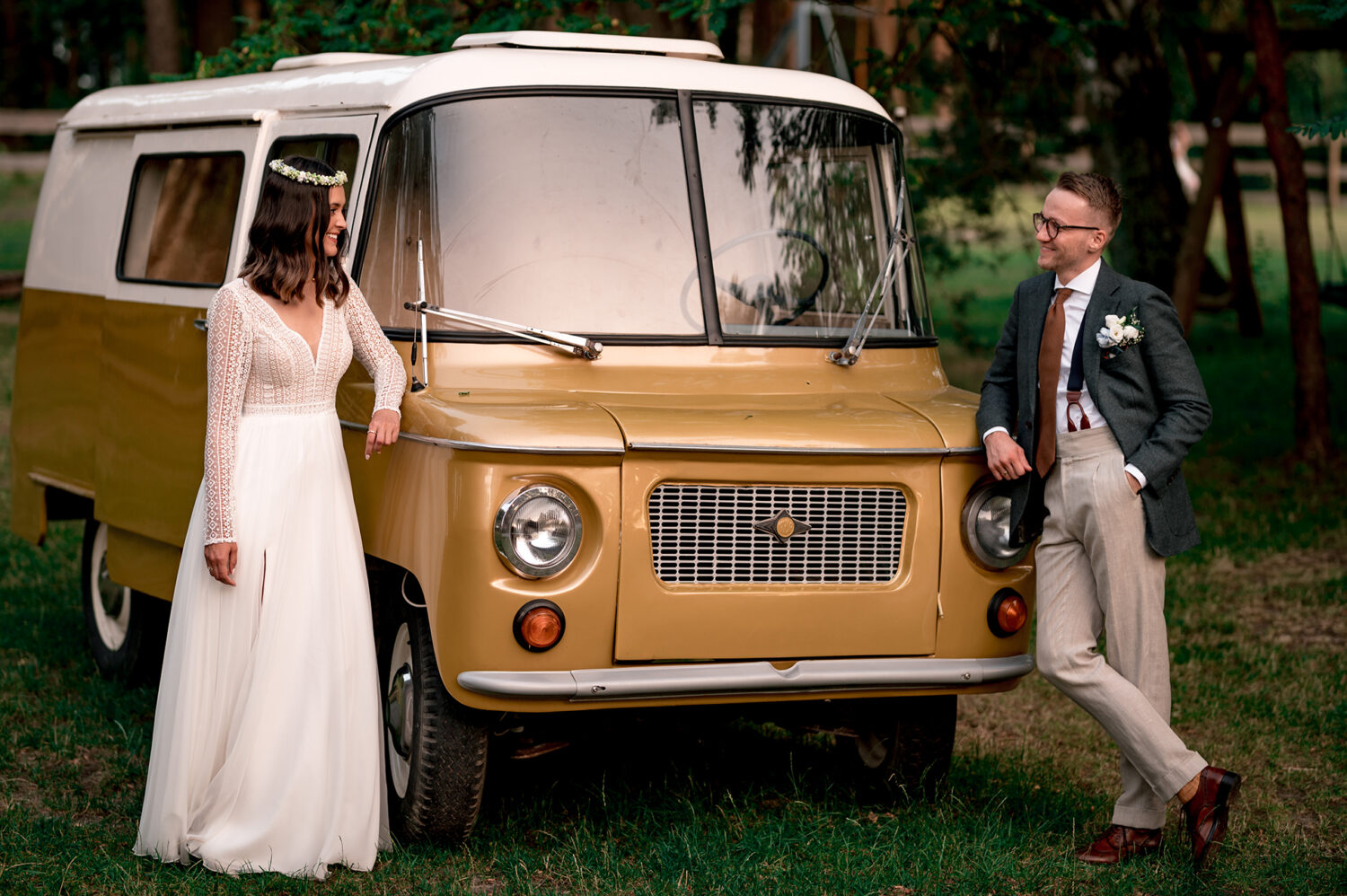 Fotograf ślubny Łuków reportaż plenerowy